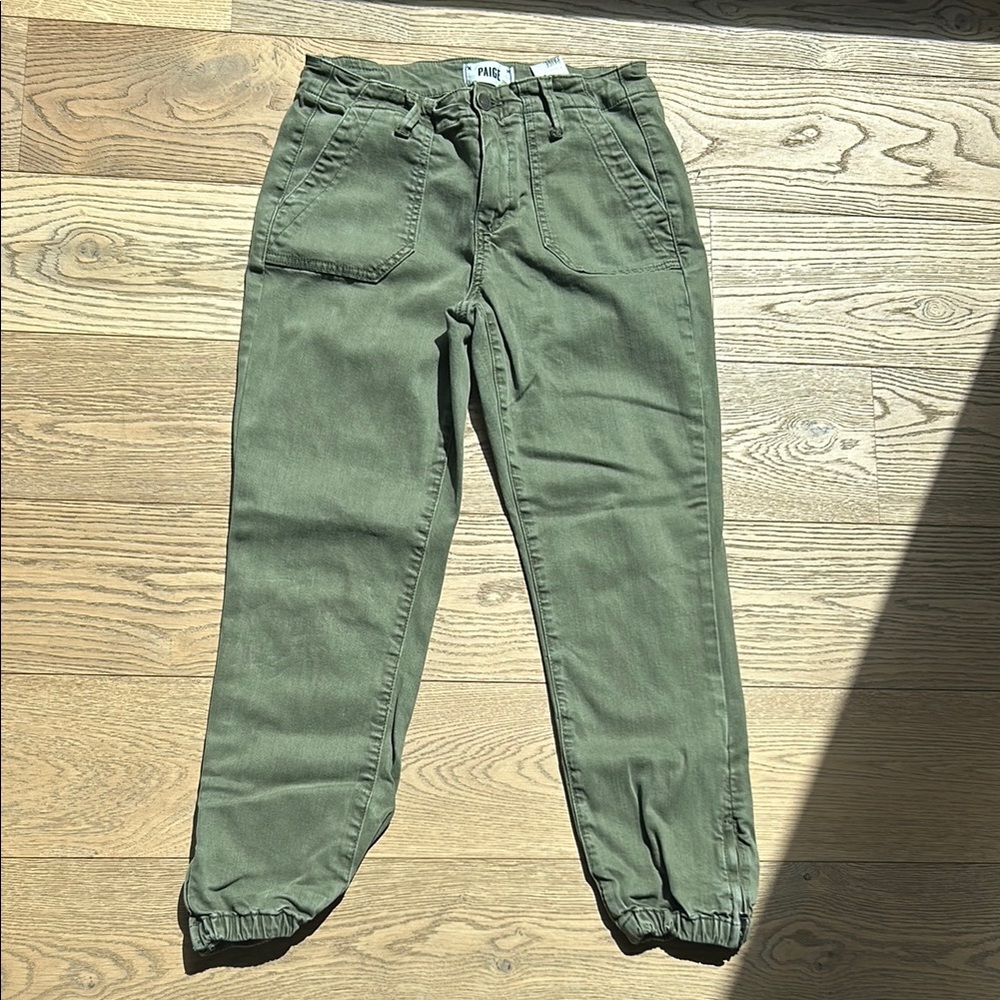 PAIGE Denim Olive Joggers